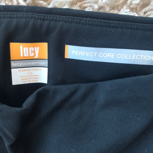***SOLD***Lucy Black Powermax Pants Size Lg - Picture 2 of 5